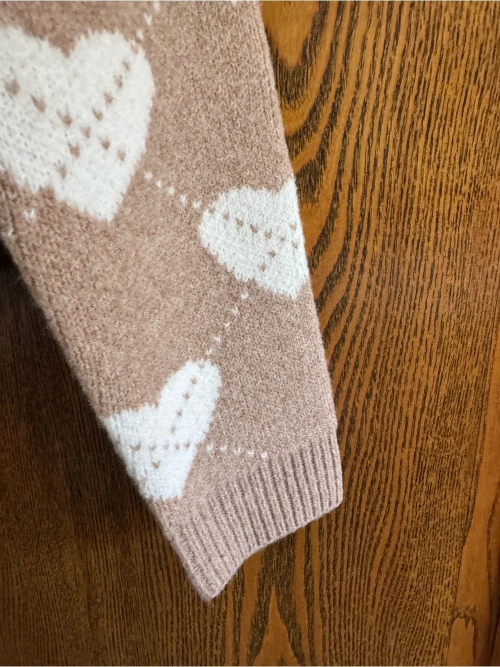 Cynthia Rowley Heart Print Argyle Sweater